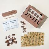 Rose Gold Mirror Cat Eye Press-On Nails