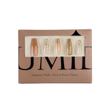 Unique Blush Pink Gradient Press-On Nails