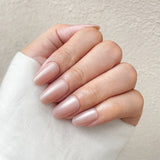 Gradient Translucent Blush Pink Press-On Nails