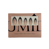 Black French Tip Press-On Nails