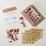 Christmas Trees, Red Gift Boxes And Baubles Press-On Nails