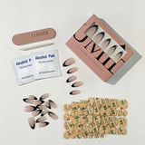 Black French Tip Press-On Nails