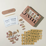 Holly Branches, Gingerbread Men And Candy Canes Press-On Nails