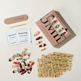 Santa Claus, Christmas Stockings And Gingerbread Men Press-On Nails