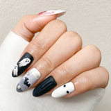 Ghosts and dripping “blood” Press-On Nails