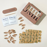 Gold French Tip Press-On Nails