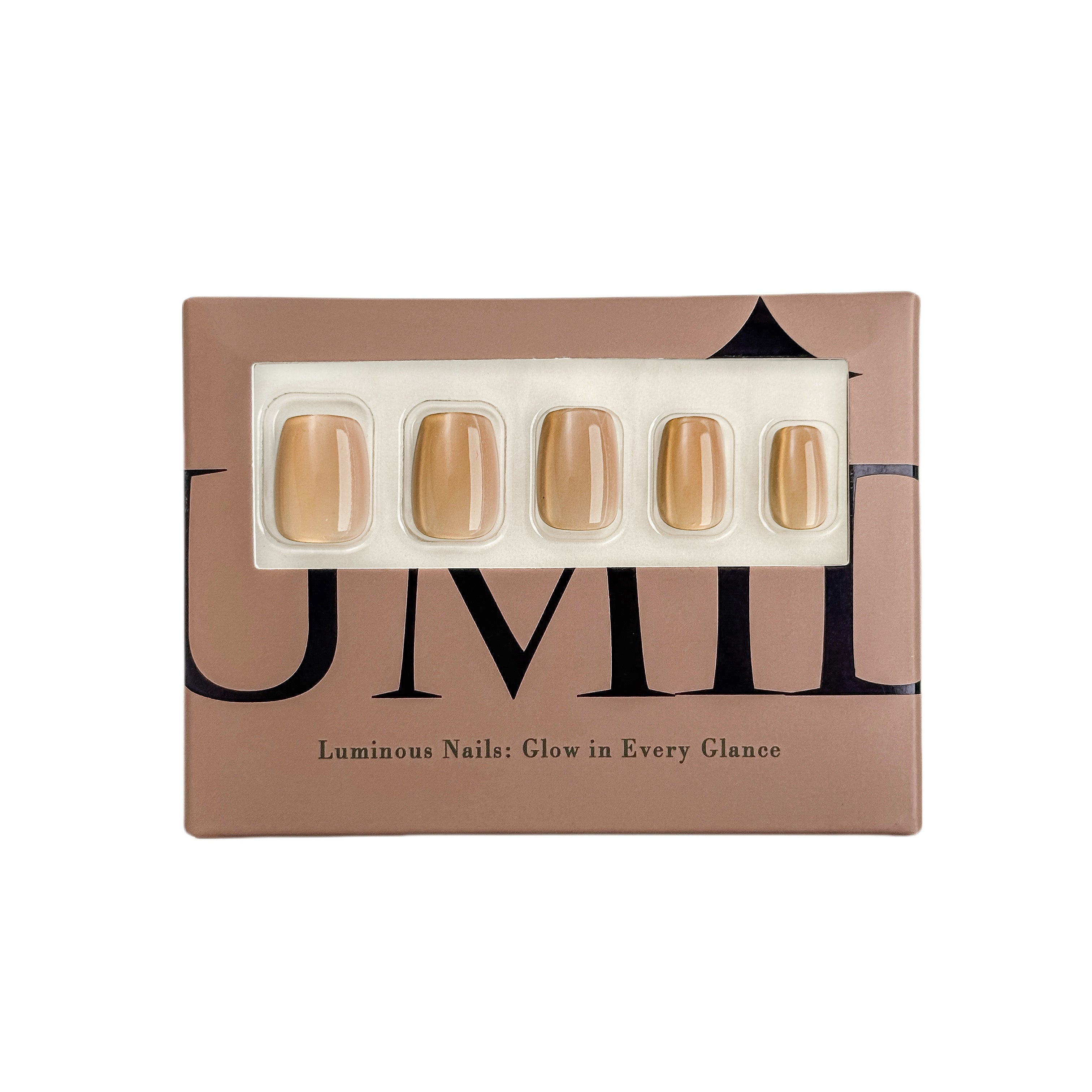 Champagne Gold Cat Eye Press-On Nails