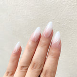Blush Pink Gradient Modern Style Press-On Nails